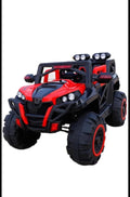 Battery Operated 4x4 Big Size 12V Battery Ride On Thar, Jeep for Kids Drive 2 to 10 Years | Motor for Steering | Remote Control | Suspensions | Jumbo Driving Car